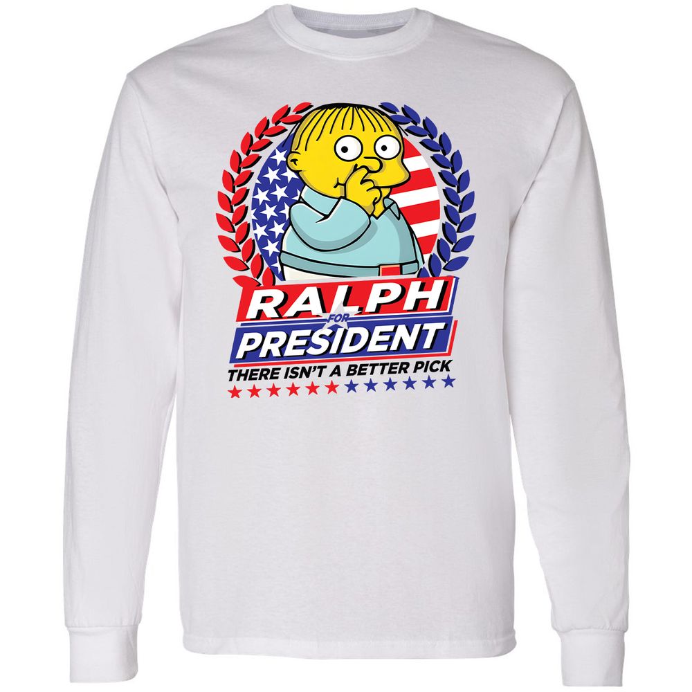 Long Sleeve T-Shirt - H8VUZ4SJ - White - 1