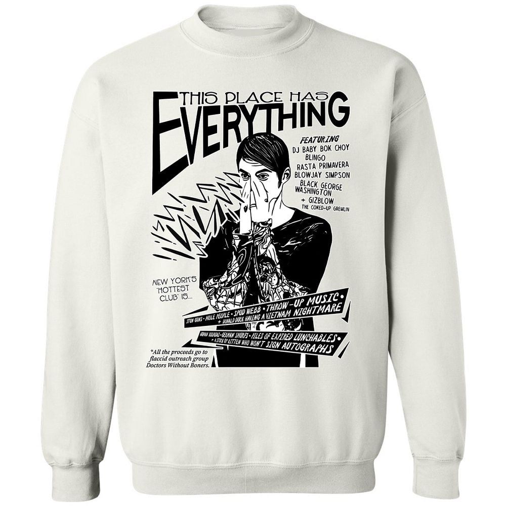 Classic Unisex Sweatshirt - E654B4ES - White - 1