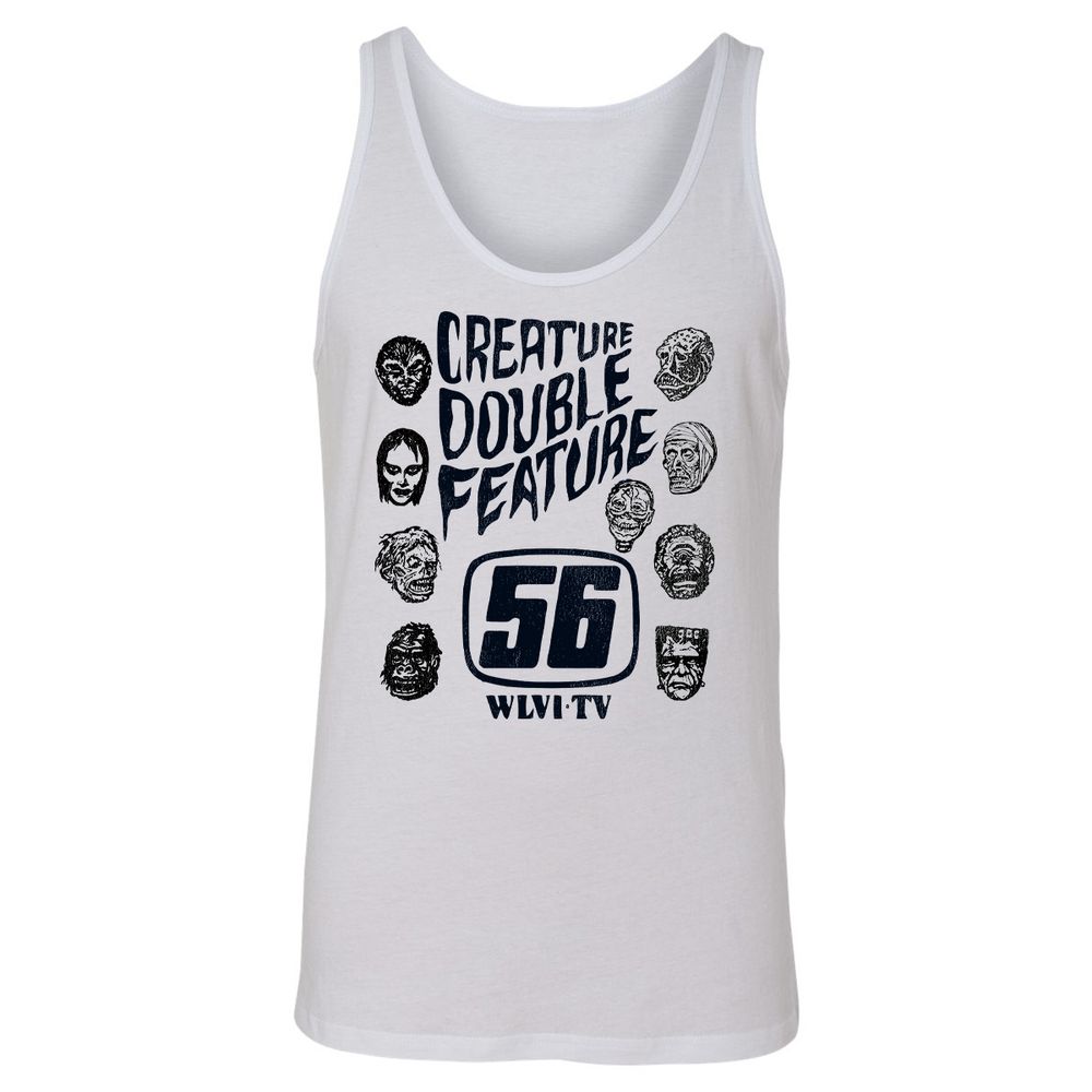 Unisex Jersey Tank - UT326DJ8 - White - 1