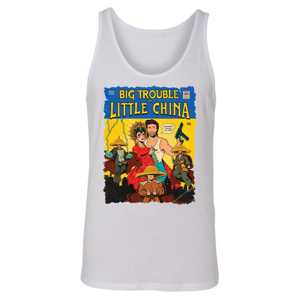 Unisex Jersey Tank - NS8L596E - White - 1