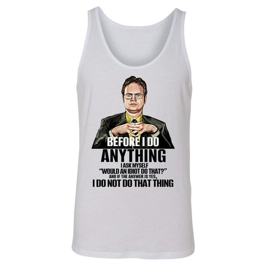 Unisex Jersey Tank - WRJ72FJB - White - 1