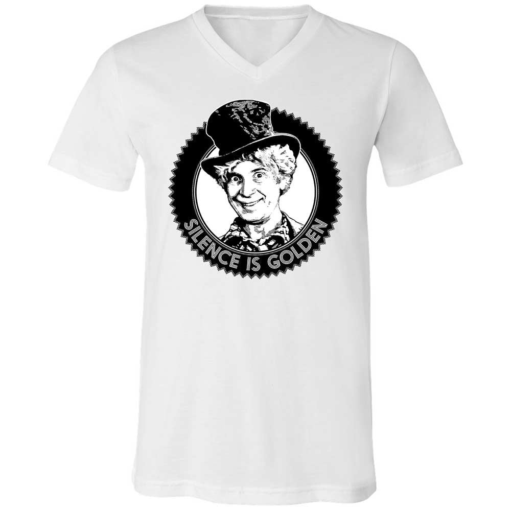 Unisex V-Neck T-Shirt - MZAHK3RB - White - 1