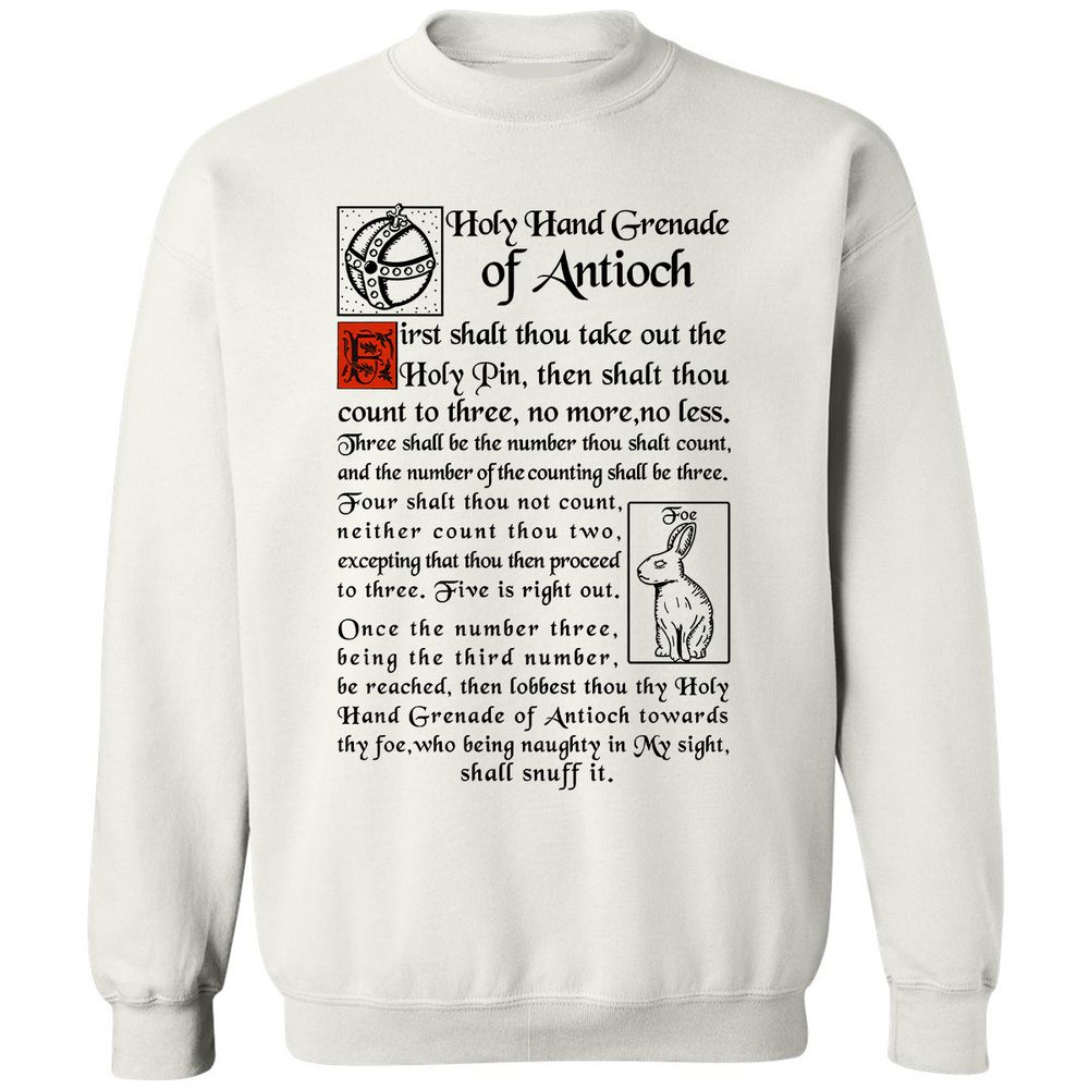 Classic Unisex Sweatshirt - B9MN2KGM - White - 1