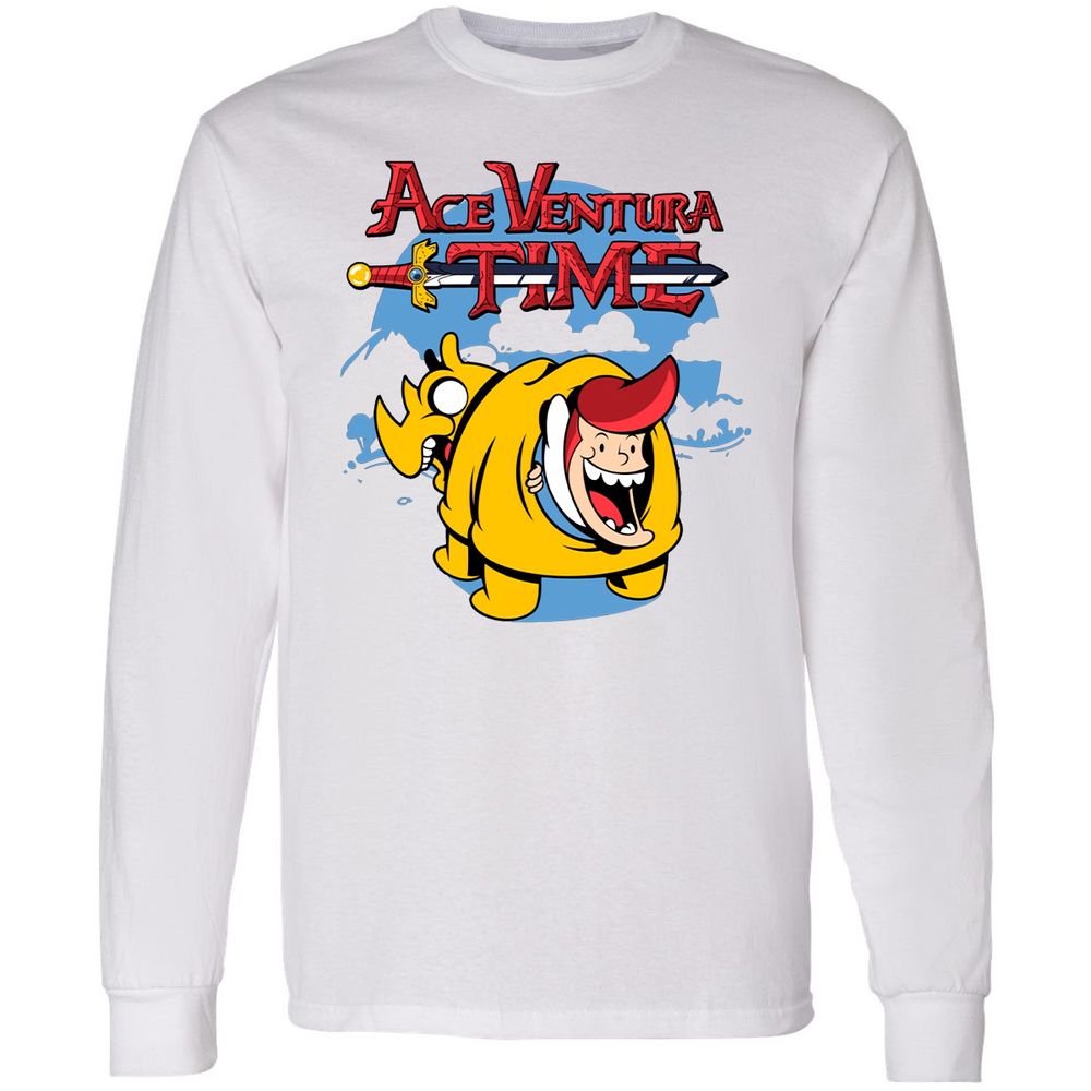 Long Sleeve T-Shirt - G9R6B53F - White - 1