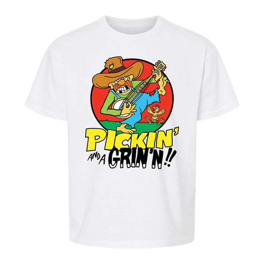 Pickin' and a Grinnin - White - 1