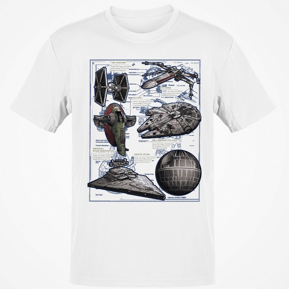 Classic Unisex T-Shirt - HCP2XQNW - White - 1