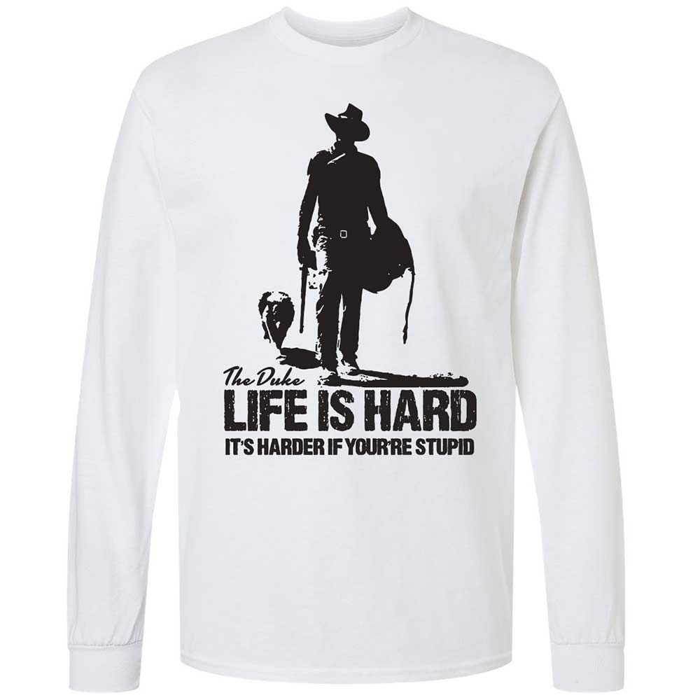 Life is hard - White - 1