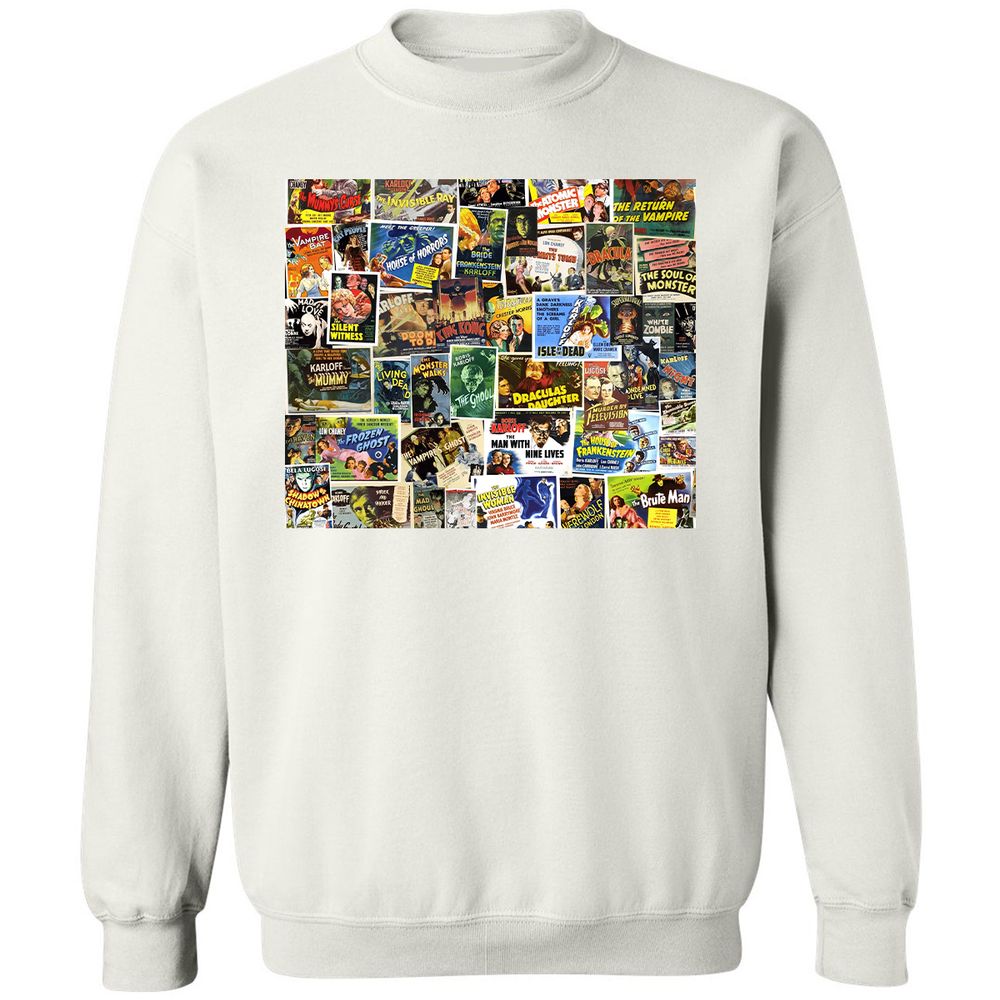 Classic Unisex Sweatshirt - AQUCBX3Z - White - 1