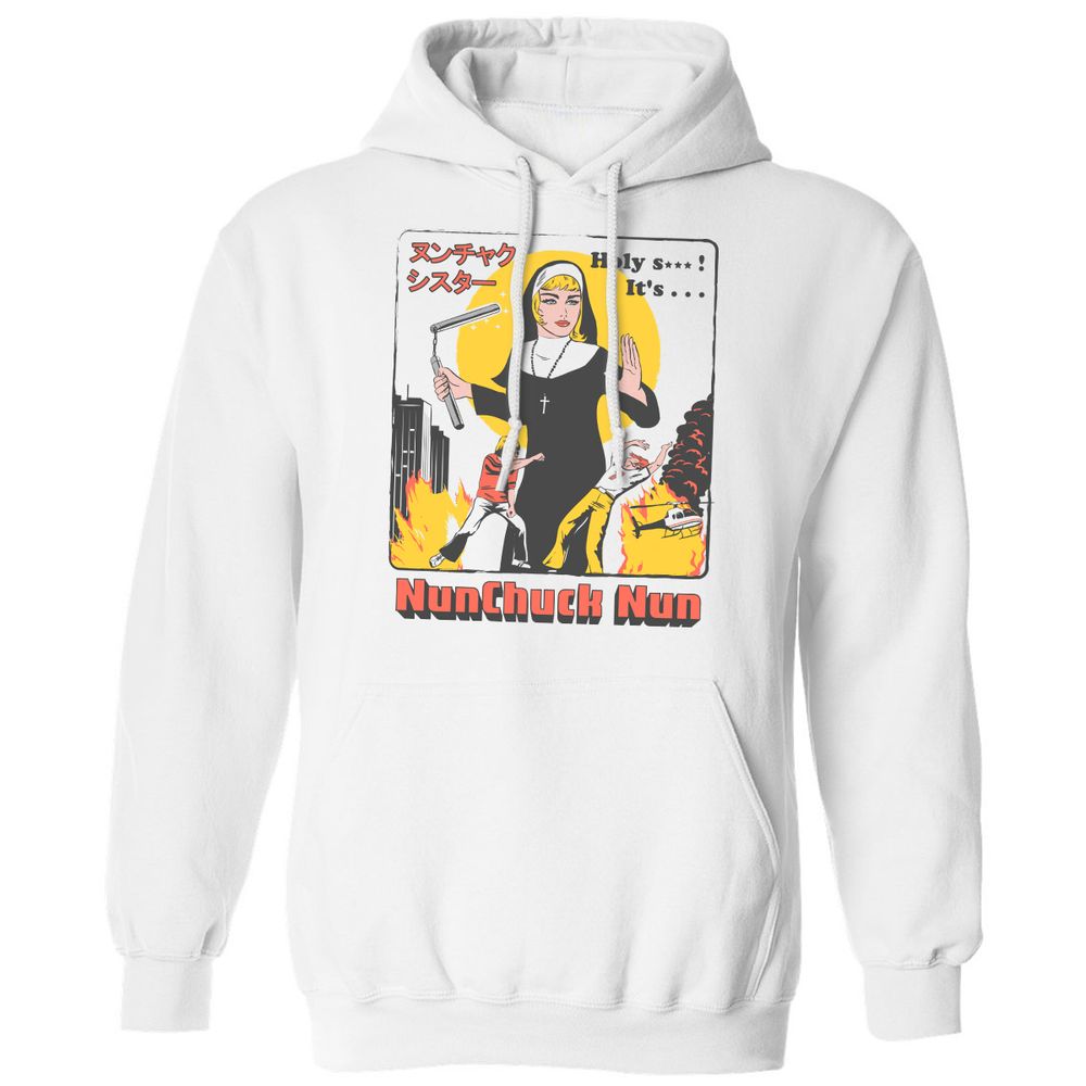 Classic Unisex Hoodie - V5ATSGSR - White - 1