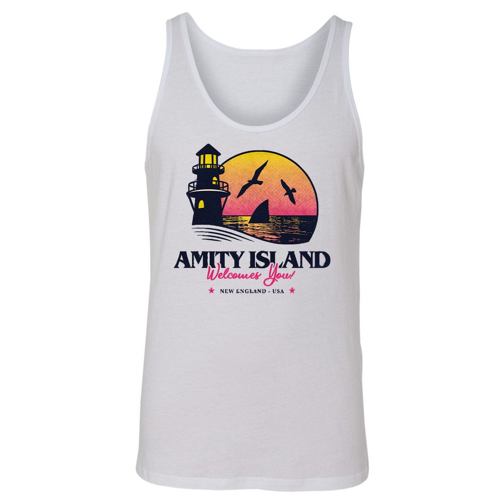 Unisex Jersey Tank - KNF8EM6N - White - 1
