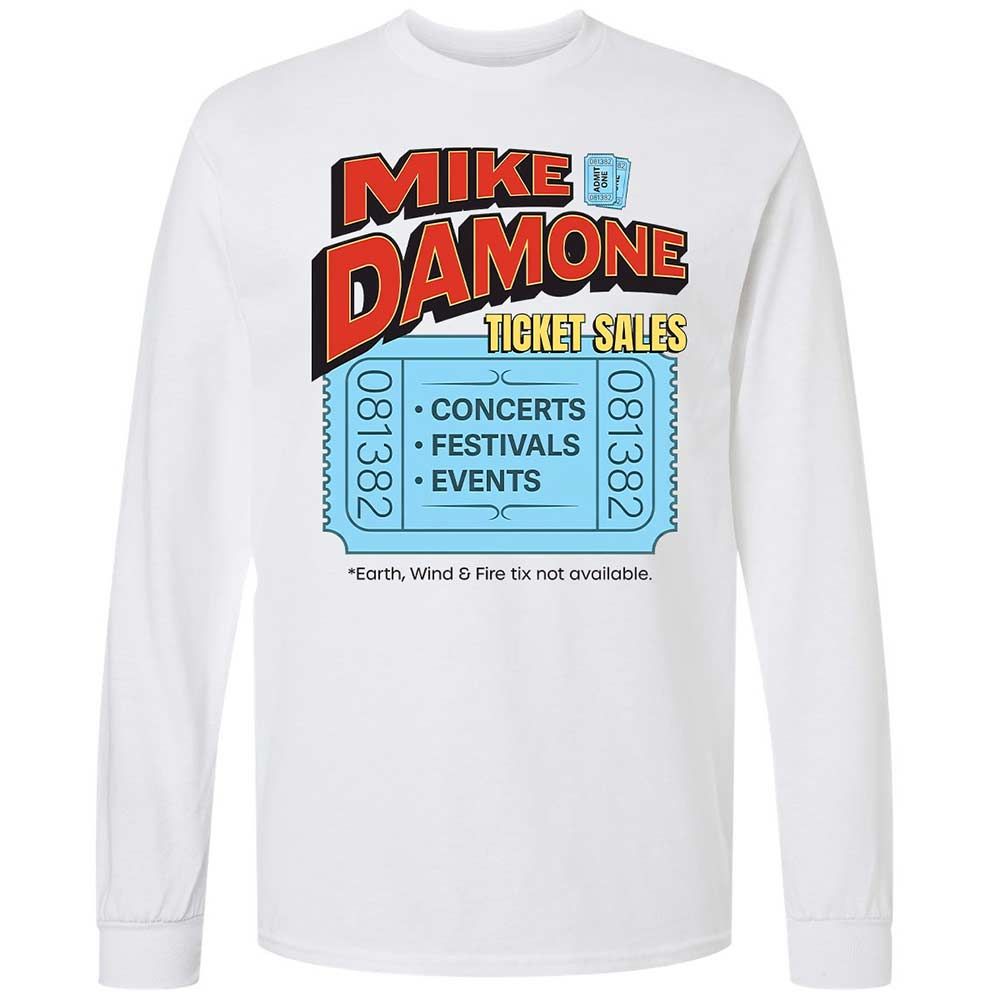 Damone Ticket Sales - White - 1