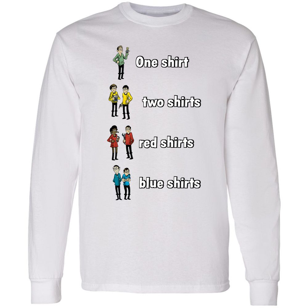 Long Sleeve T-Shirt - GW4NGA66 - White - 1