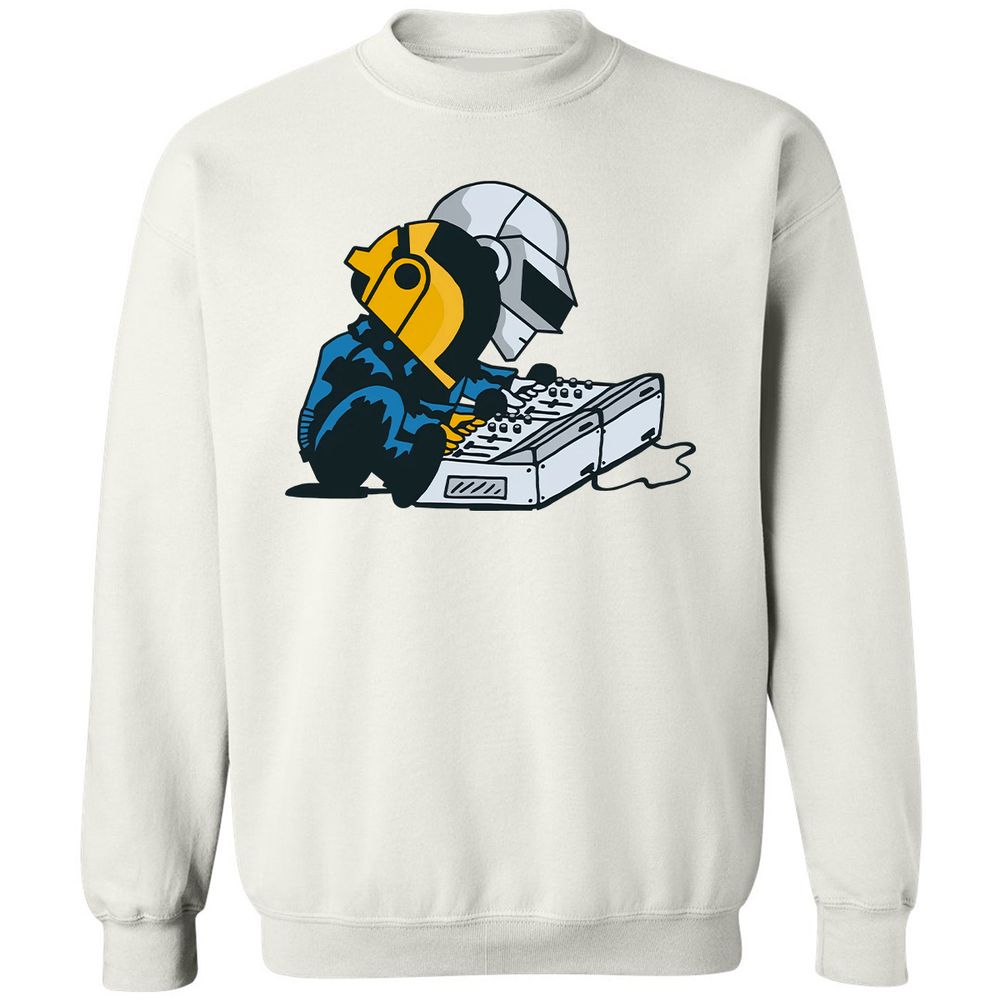 Classic Unisex Sweatshirt - JKLPXRZ1 - White - 1