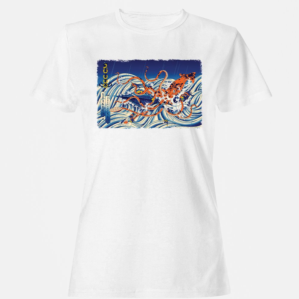 Women's T-Shirt - WXGEWKJG - White - 1