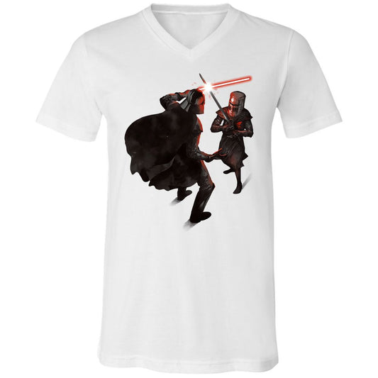 Unisex V-Neck T-Shirt - 16F16CUK - White - 1