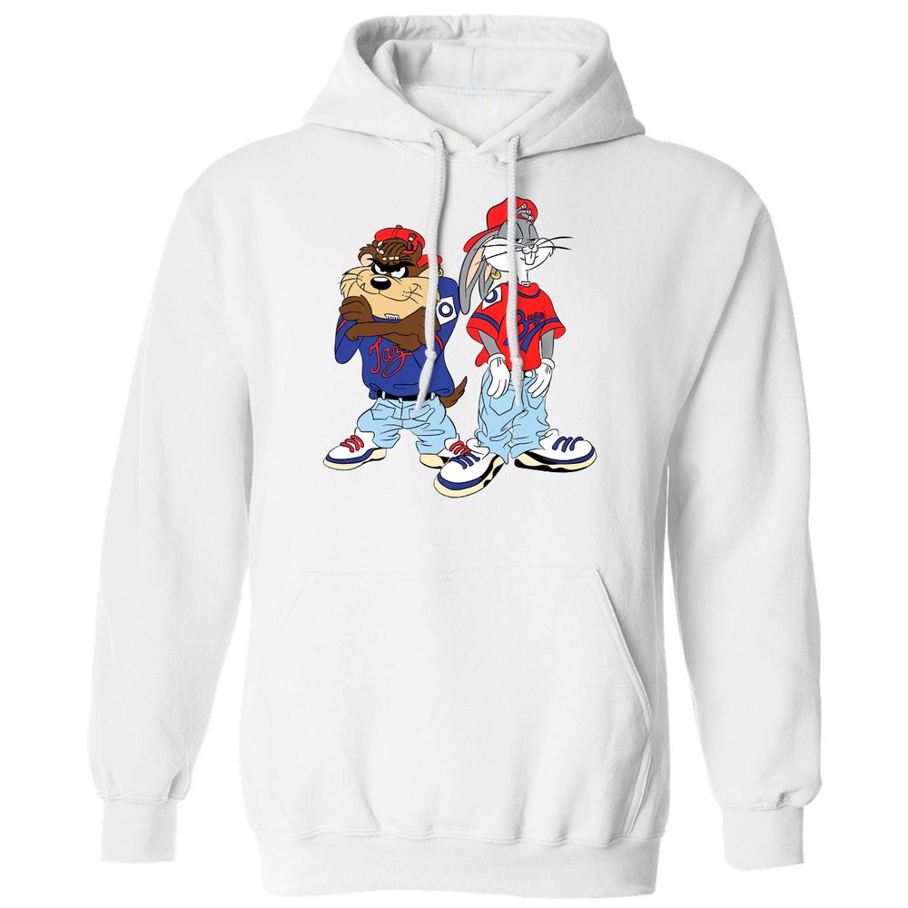 Classic Unisex Hoodie - Z6F8KA89 - White - 1