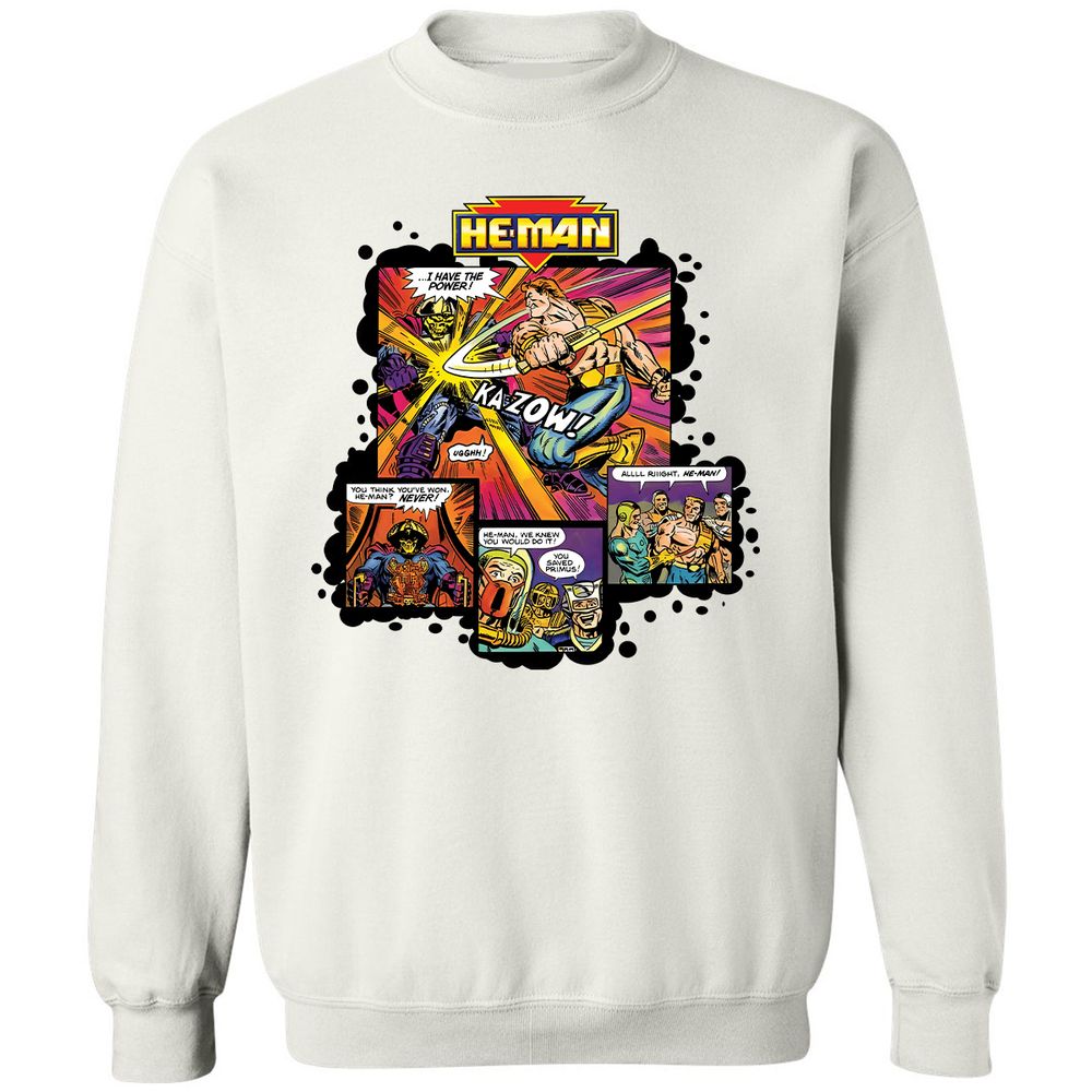 Classic Unisex Sweatshirt - FD6ZAL6N - White - 1