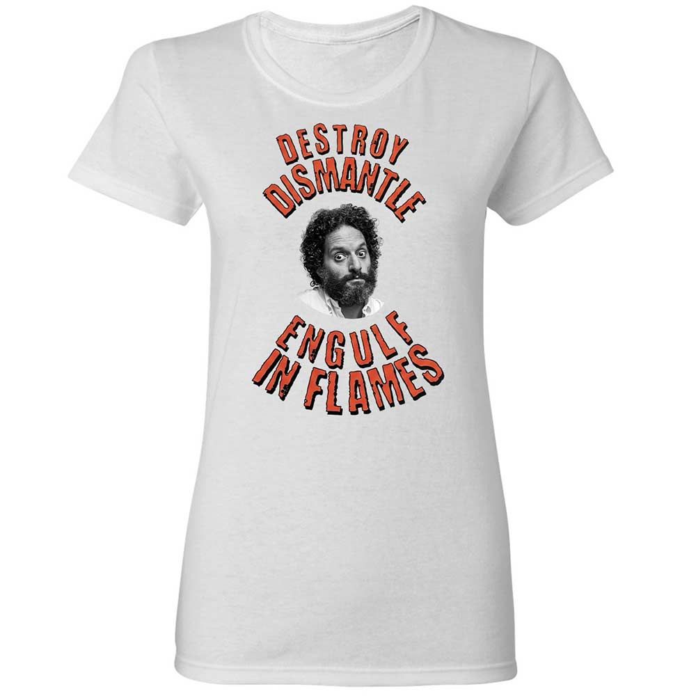Destroy, Dismantle, Engulf in Flames - White - 1