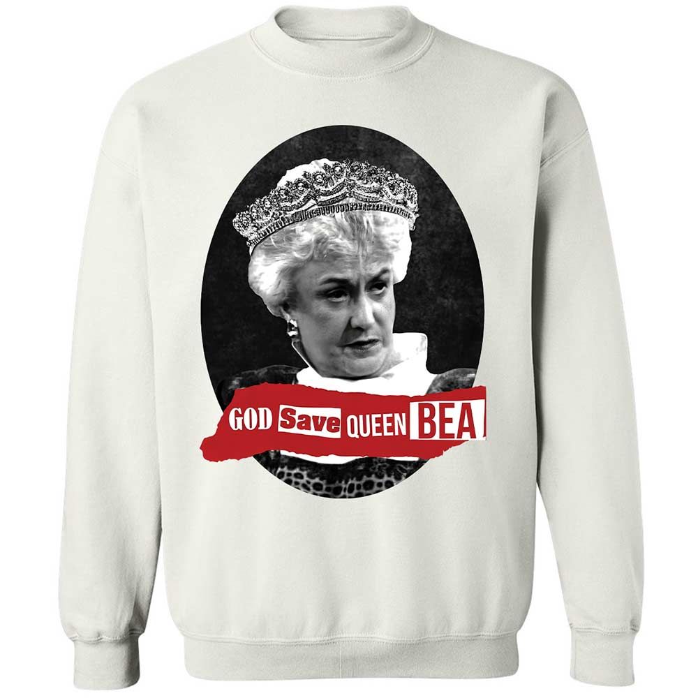 God Save Queen Bea - White - 1