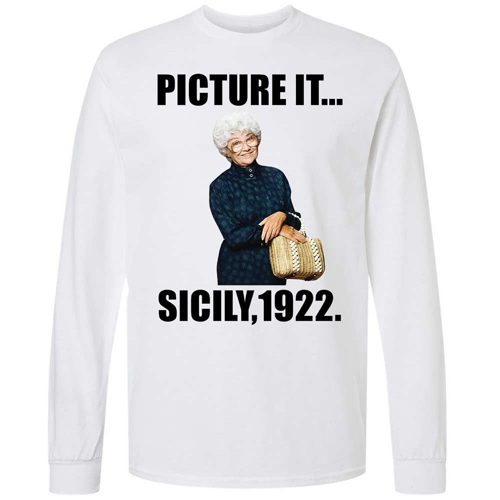 Long Sleeve T-Shirt - AH6J1NFE - White - 1
