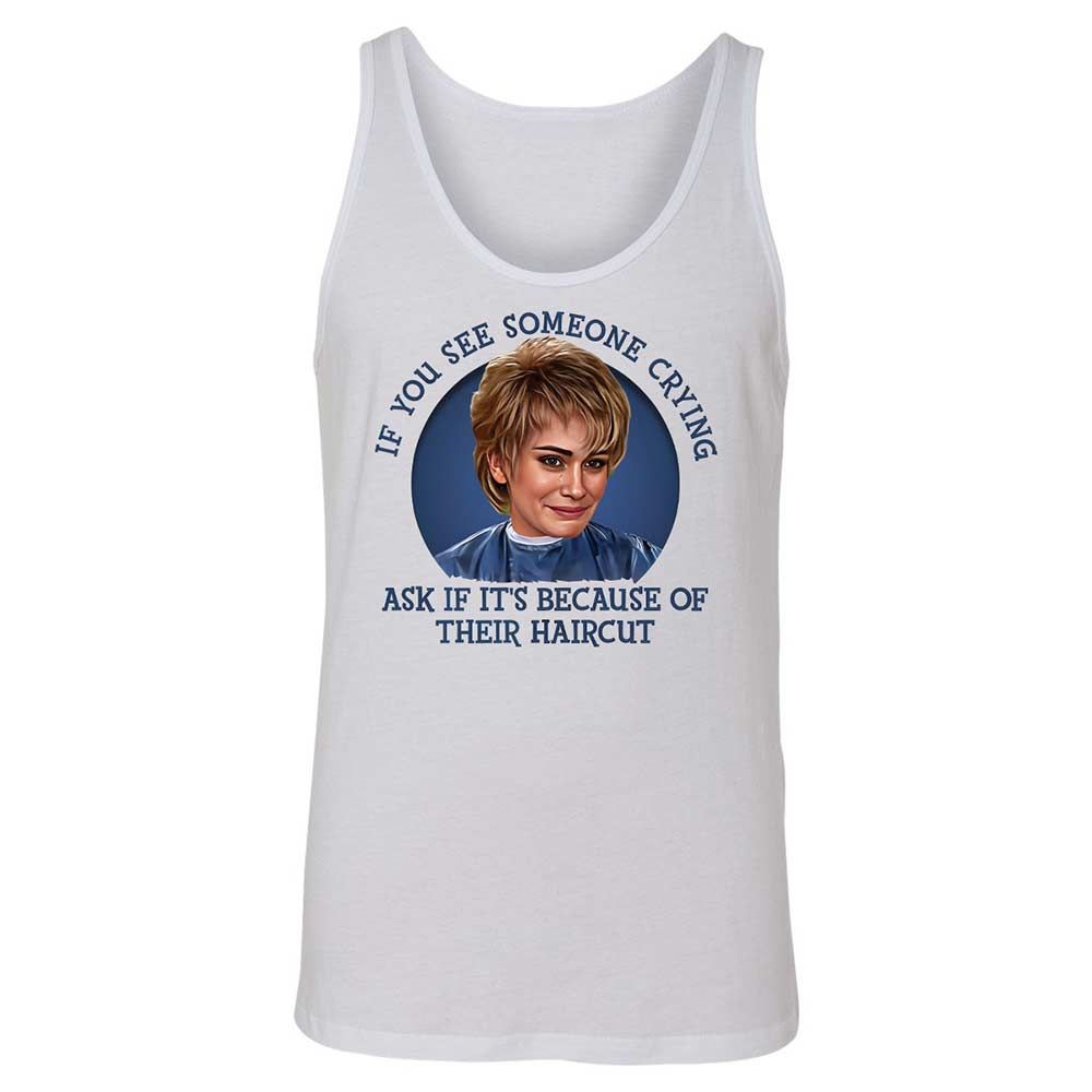 Unisex Jersey Tank - 8UKK3L5S - White - 1