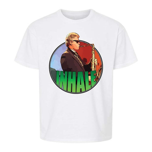 Playing the Saxophone - White - 1
