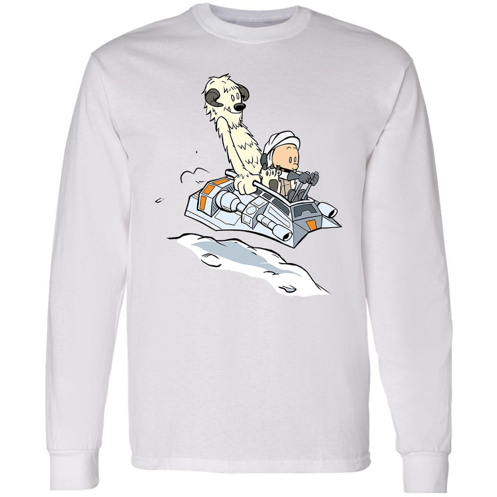 Long Sleeve T-Shirt - X61GVRK8 - White - 1