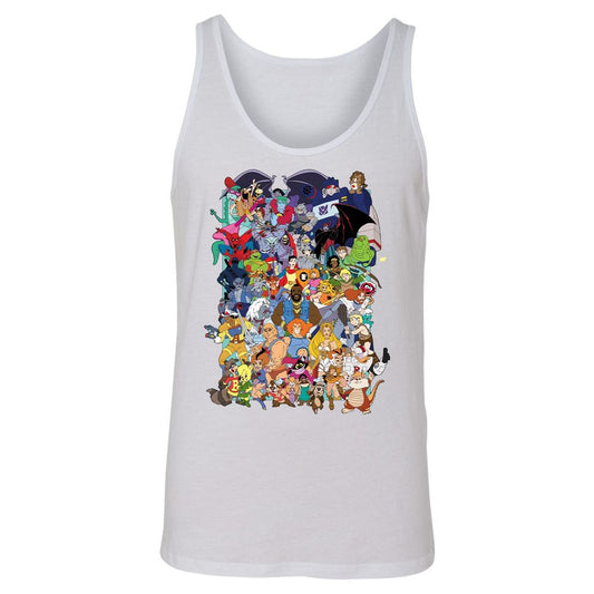 Unisex Jersey Tank - V9Y1K2RY - White - 1