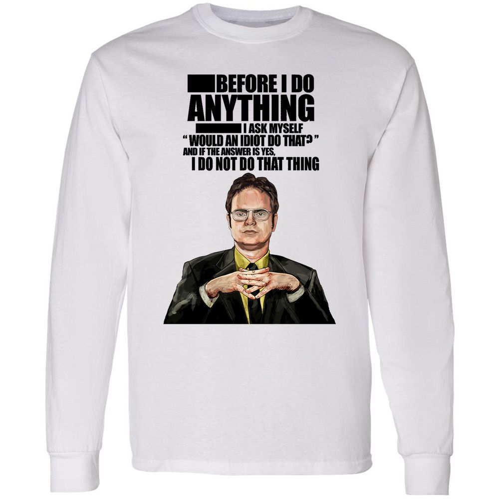 Long Sleeve T-Shirt - LXQ9K539 - White - 1