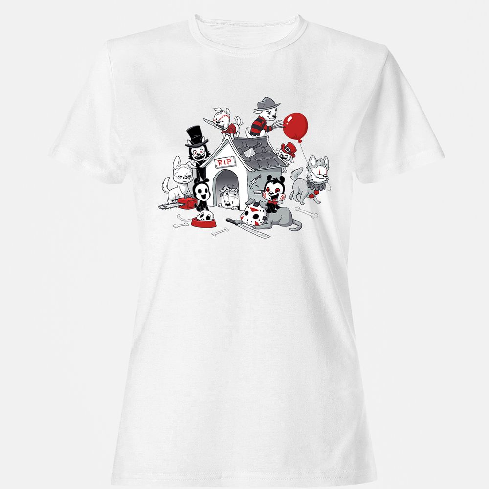 Women's T-Shirt - VL1QESMF - White - 1