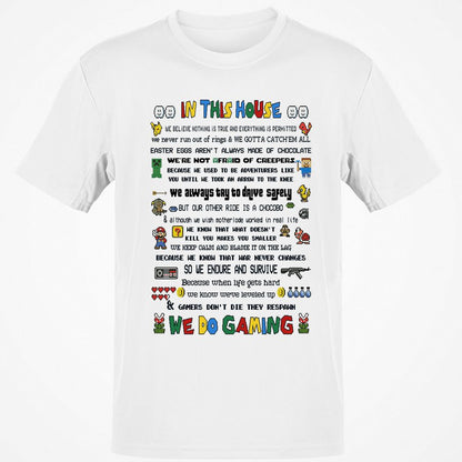 Classic Unisex T-Shirt - JVFK4642 - White - 1