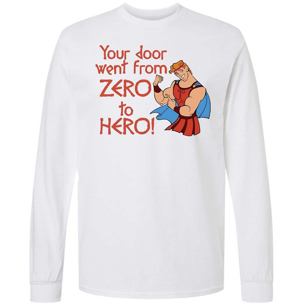 Long Sleeve T-Shirt - PVPD539Z - White - 1