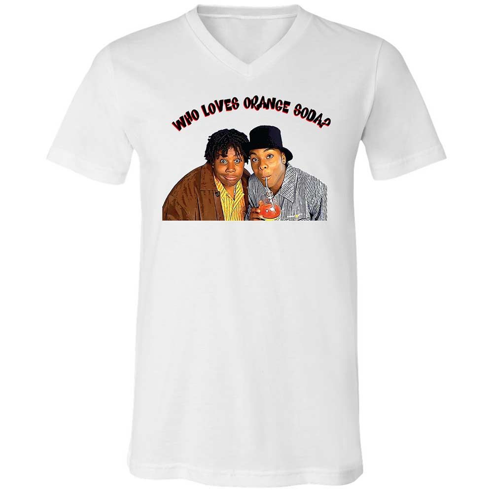 Unisex V-Neck T-Shirt - 6QLHPXE3 - White - 1