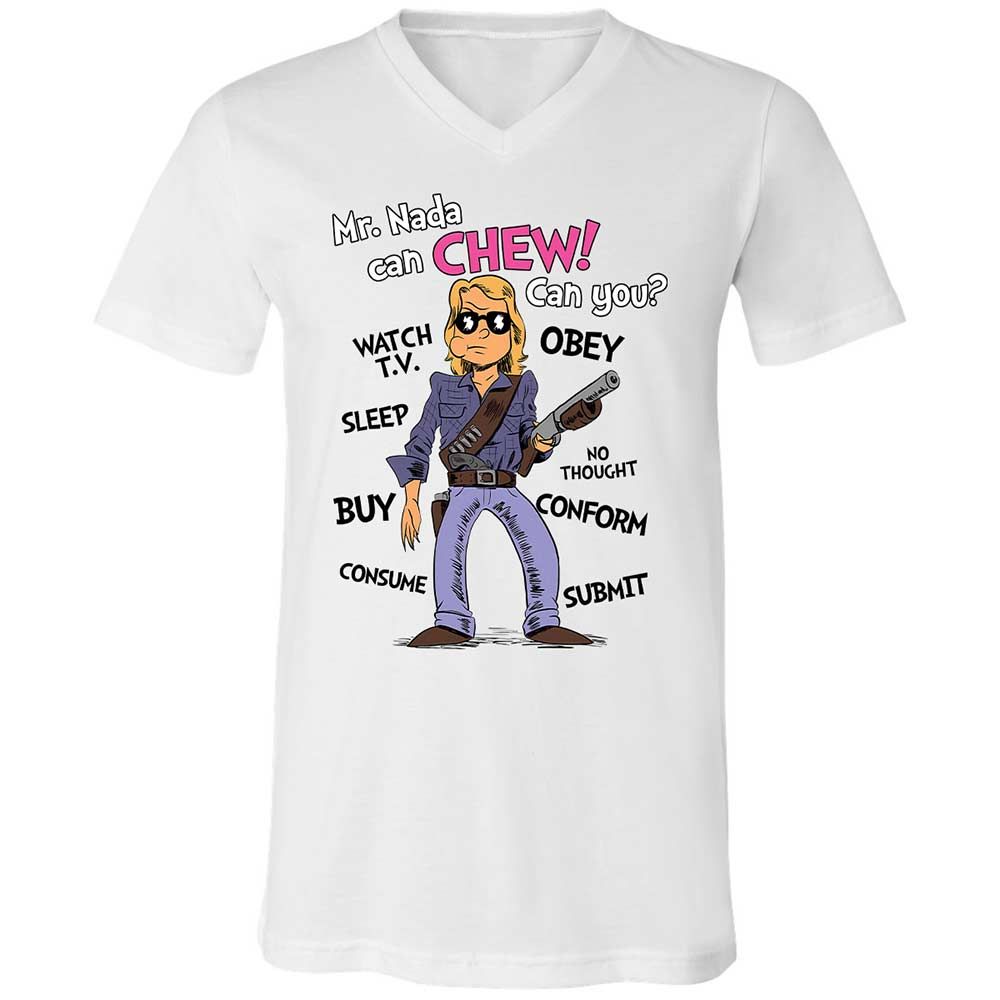 I have come here to chew bubblegum and kick ass - White - 1