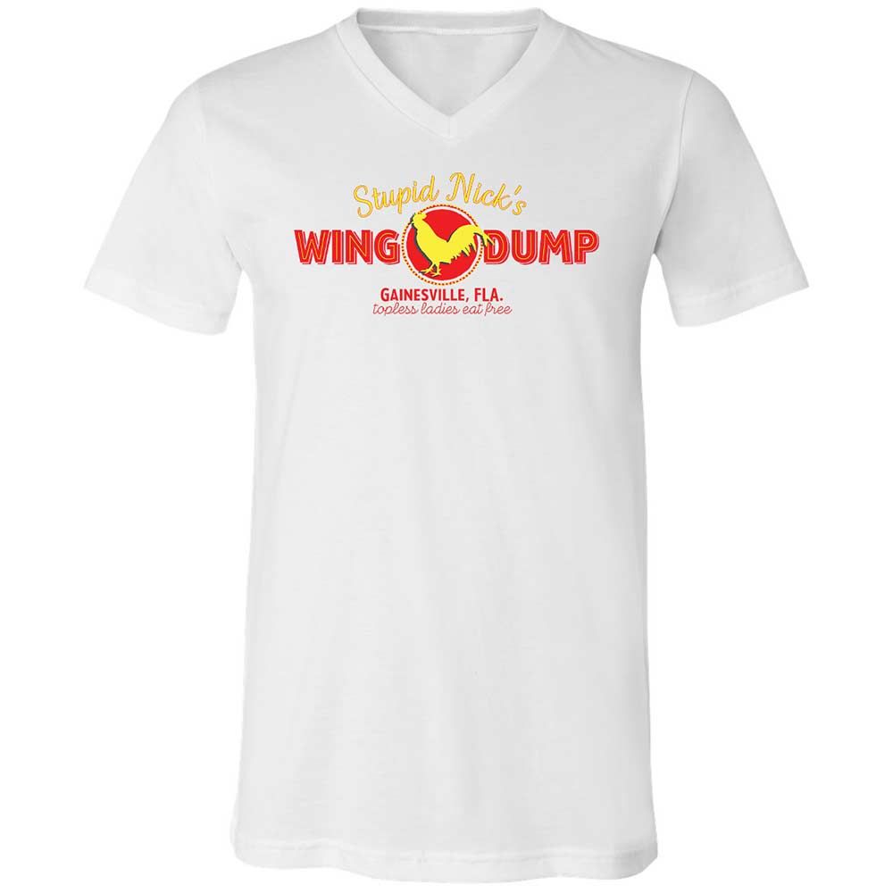Stupid Nick's Wing Dump - White - 1