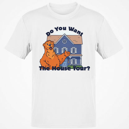 Do You Want The Big Blue House Tour? - White - 1