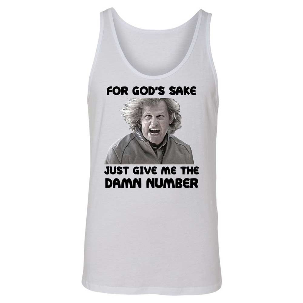 Unisex Jersey Tank - EEZAAHZR - White - 1