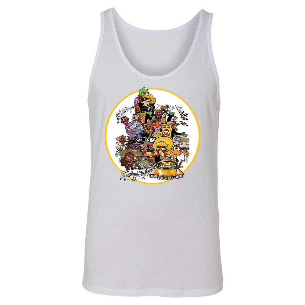 Muppet Graffiti - White - 1