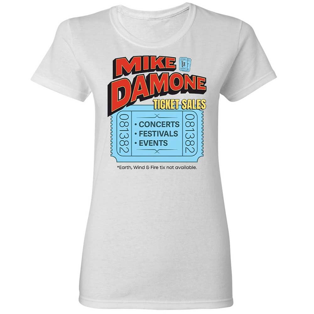 Damone Ticket Sales - White - 1