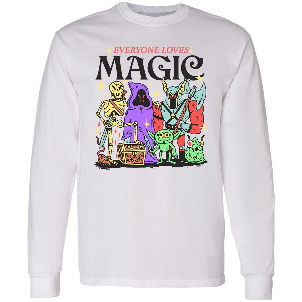 Long Sleeve T-Shirt - 5MXH43JL - White - 1