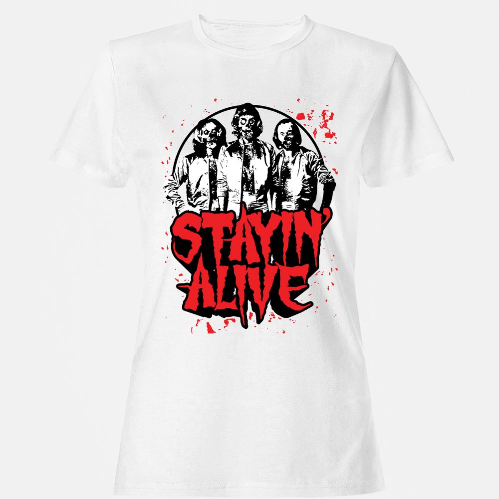Bee Gees Stay Alive - White - 1