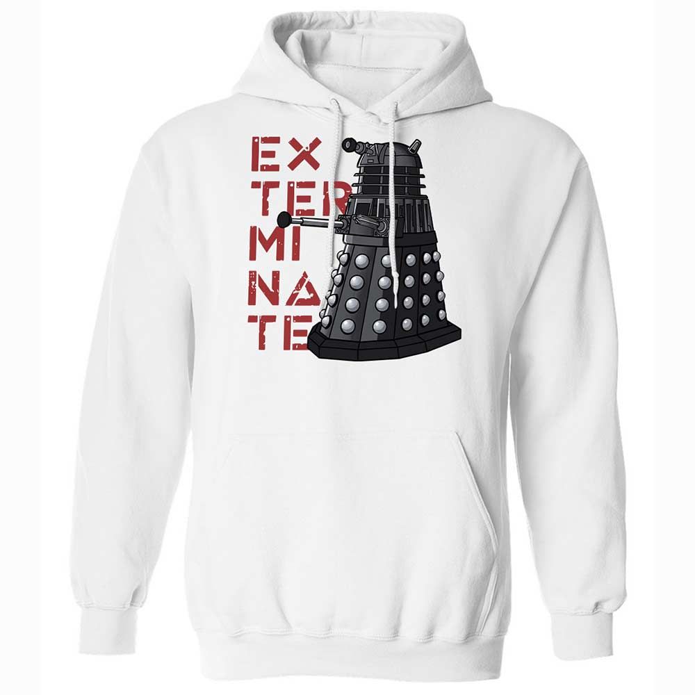 Dalek Exterminate - White - 1