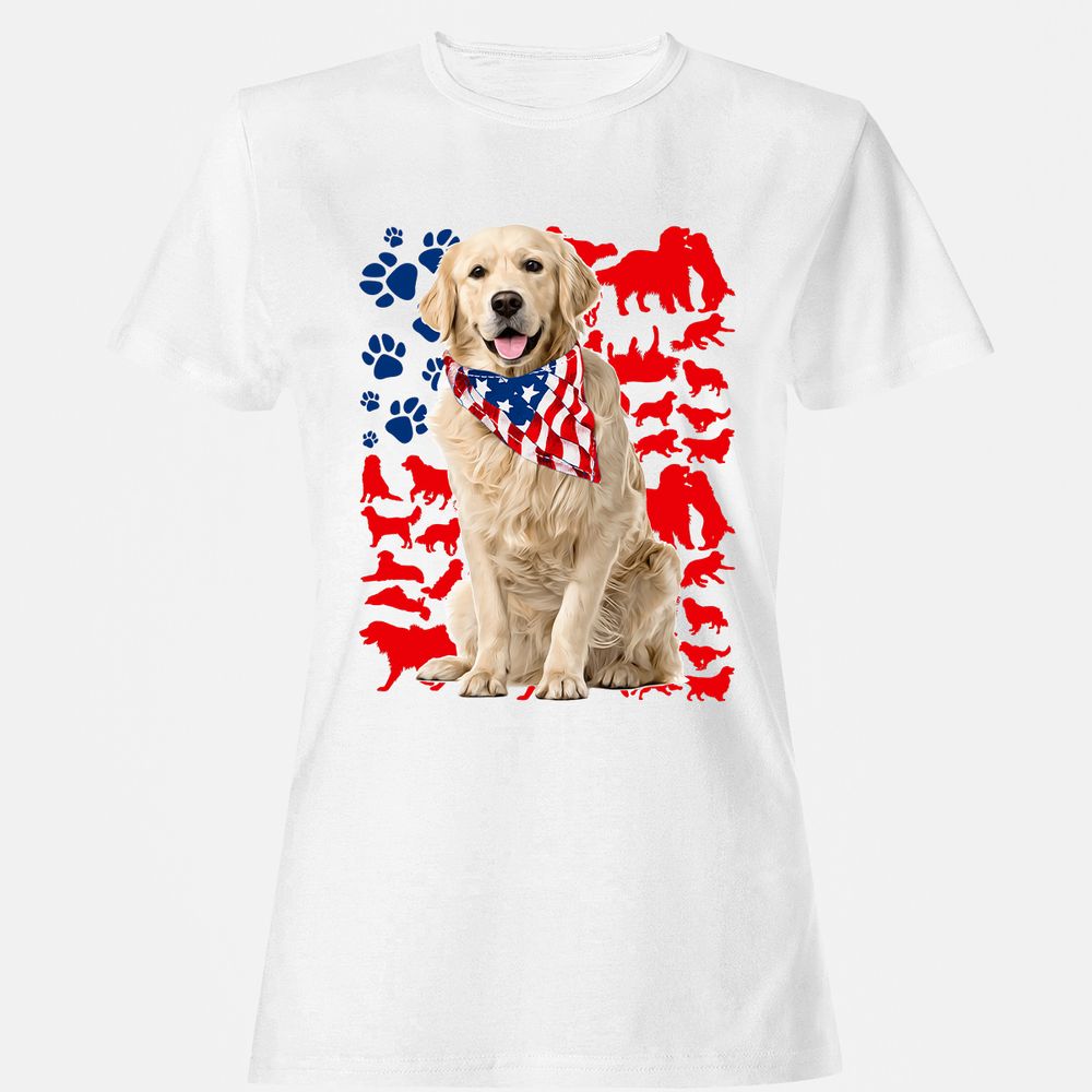 Women's T-Shirt - HTL7BJ96 - White - 1