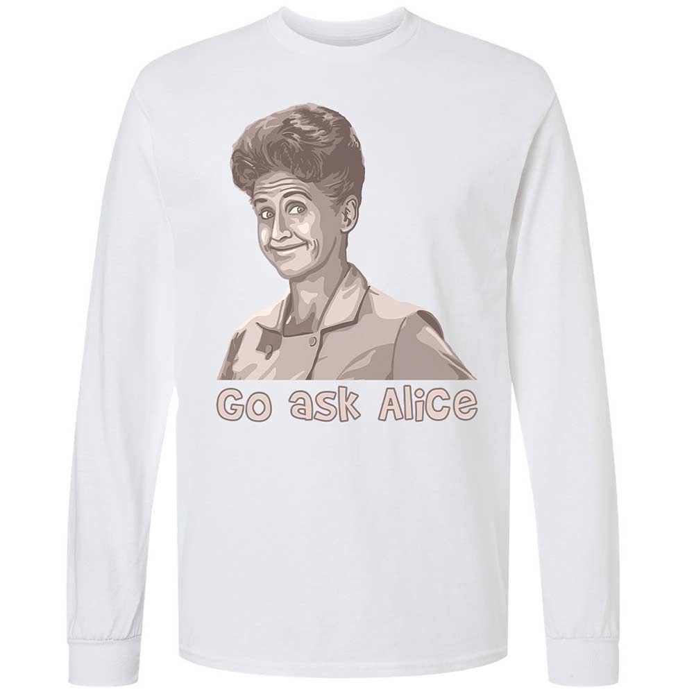Long Sleeve T-Shirt - AZ11N9A8 - White - 1