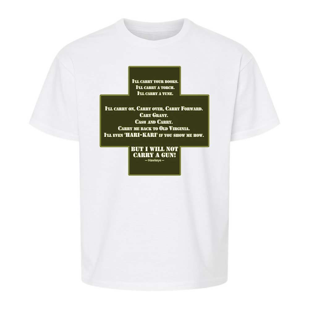 I Will Not Carry a Gun - White - 1