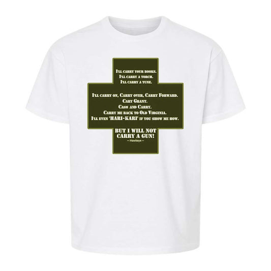 I Will Not Carry a Gun - White - 1