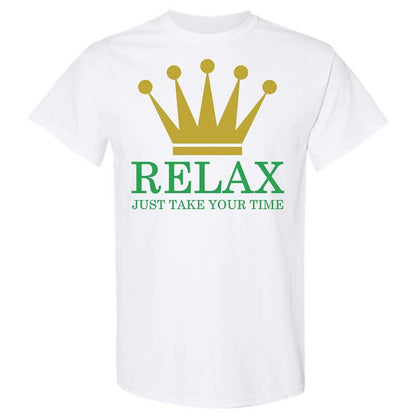 Relax Just Take Your Time - White - 1