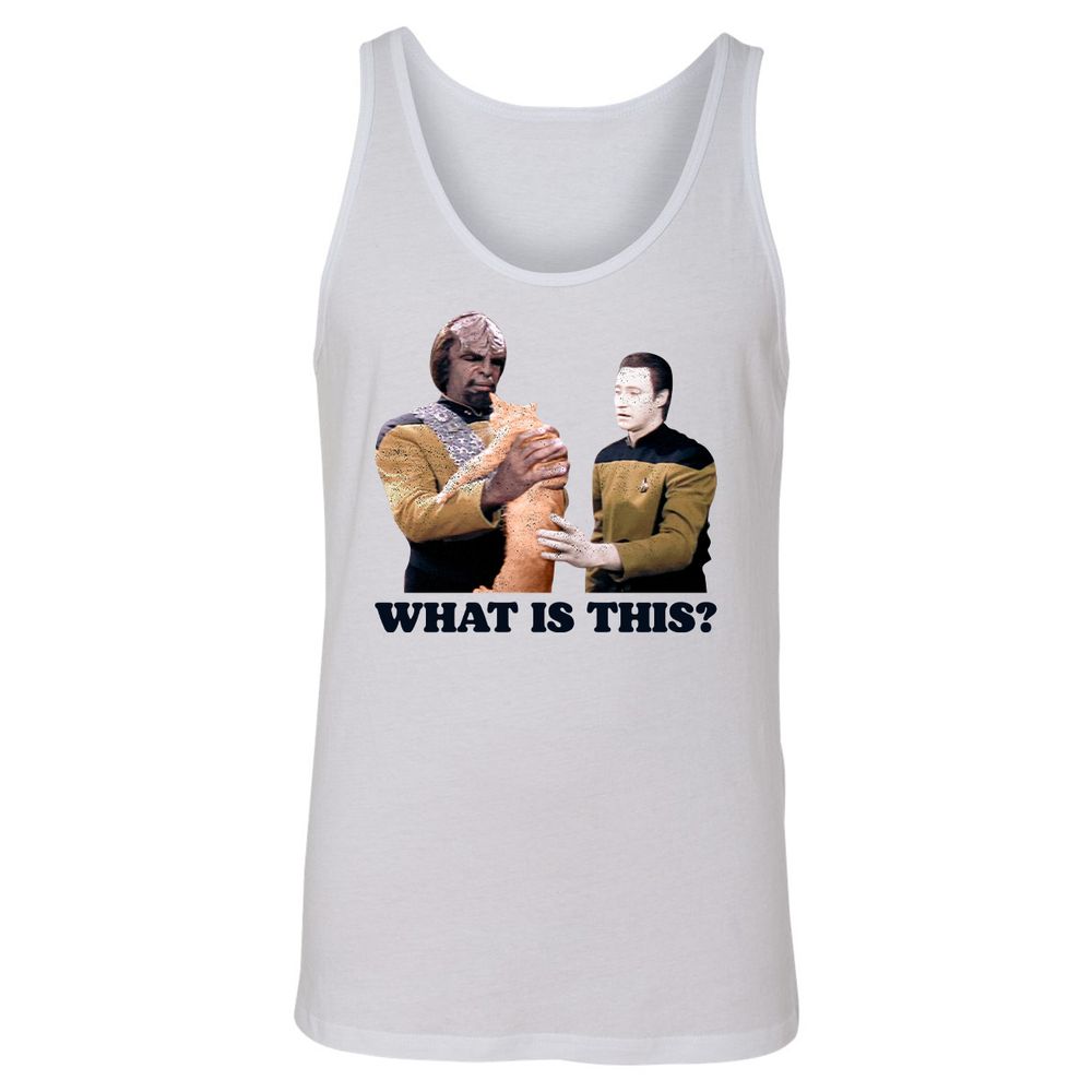 Unisex Jersey Tank - 1UB413D4 - White - 1