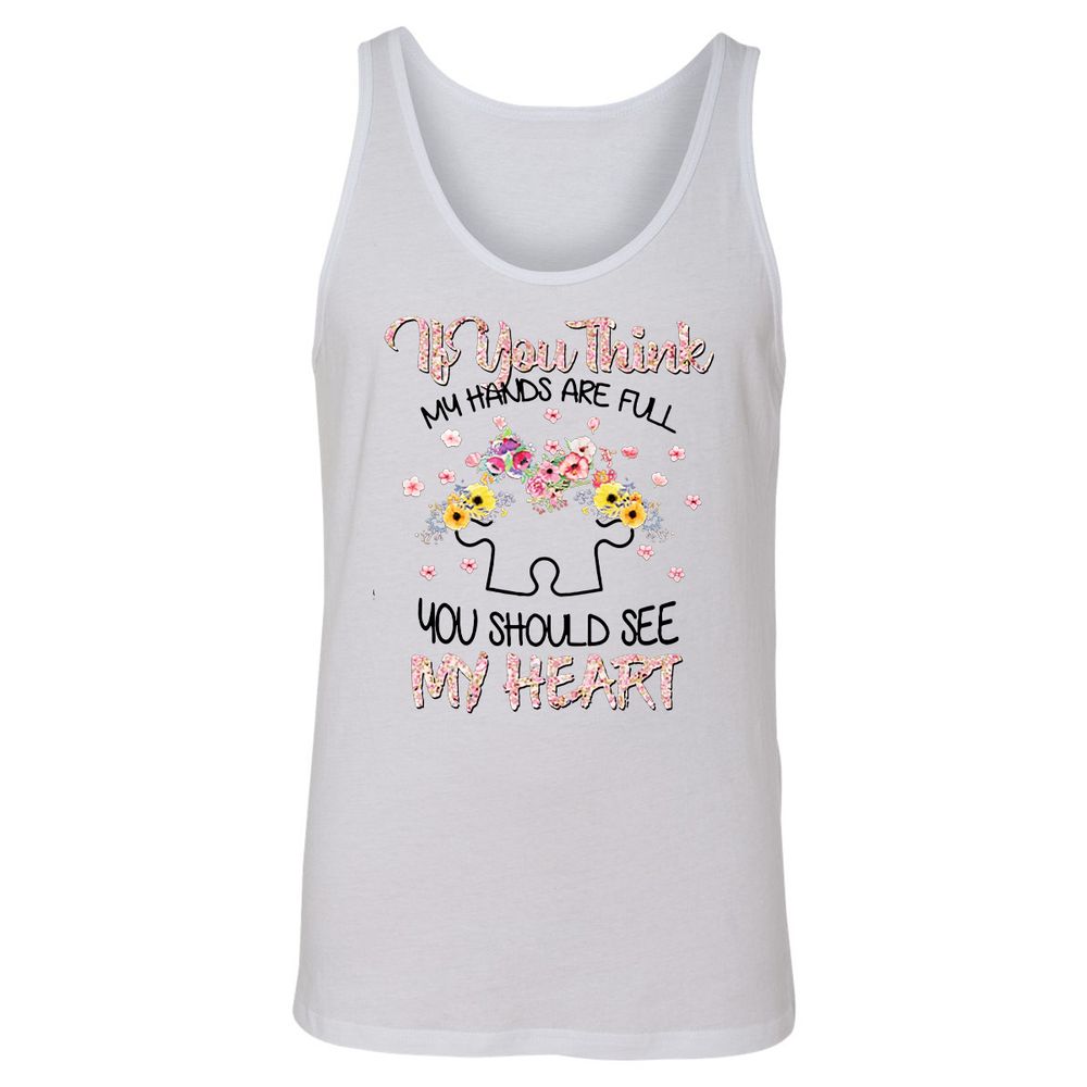 Unisex Jersey Tank - NGTB1BB1 - White - 1