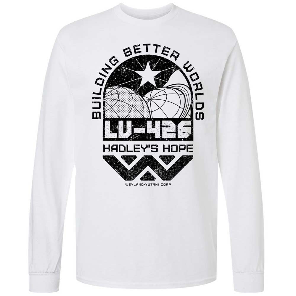 Long Sleeve T-Shirt - NHFJKE58 - White - 1